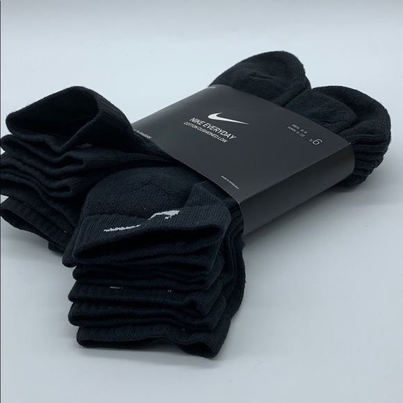 NIKE EVERYDAY COTTON CUSHIONED LOW TRAINING SOCKS - Picture 16 of 16